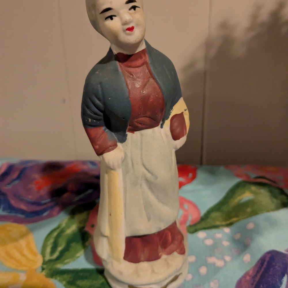 Handcrafted Ceramic Figurine - Multicolor
